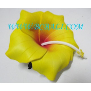 Yellow Hair Clip Fashion